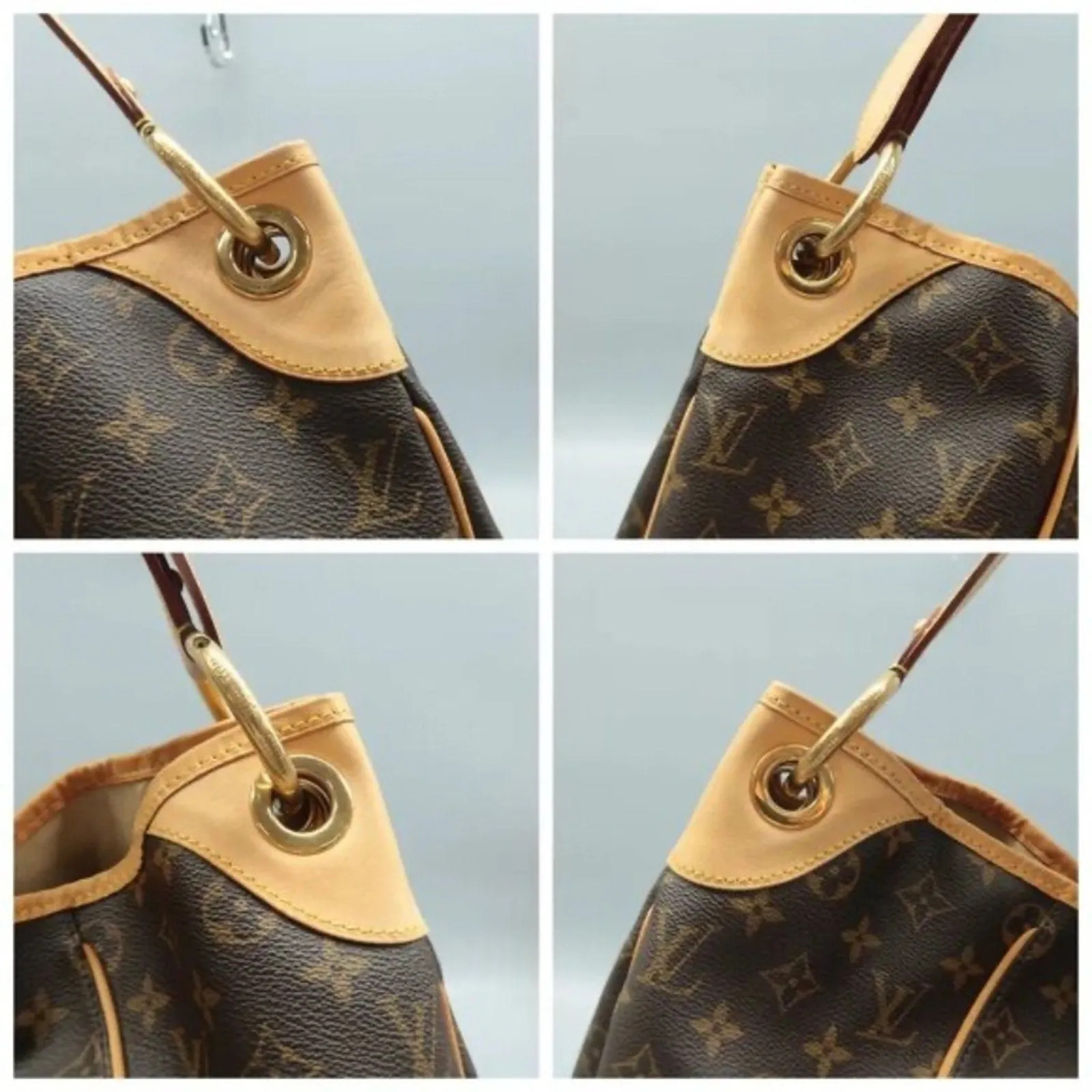 Louis Vuitton Galliera GM Brown Monogram Canvas Shoulder Bag