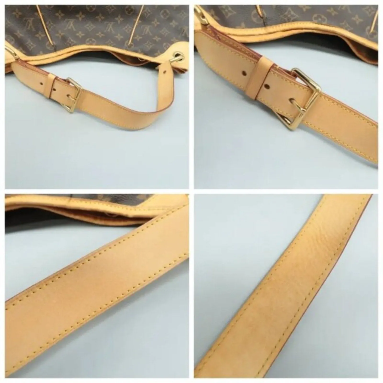 Louis Vuitton Galliera GM Brown Monogram Canvas Shoulder Bag