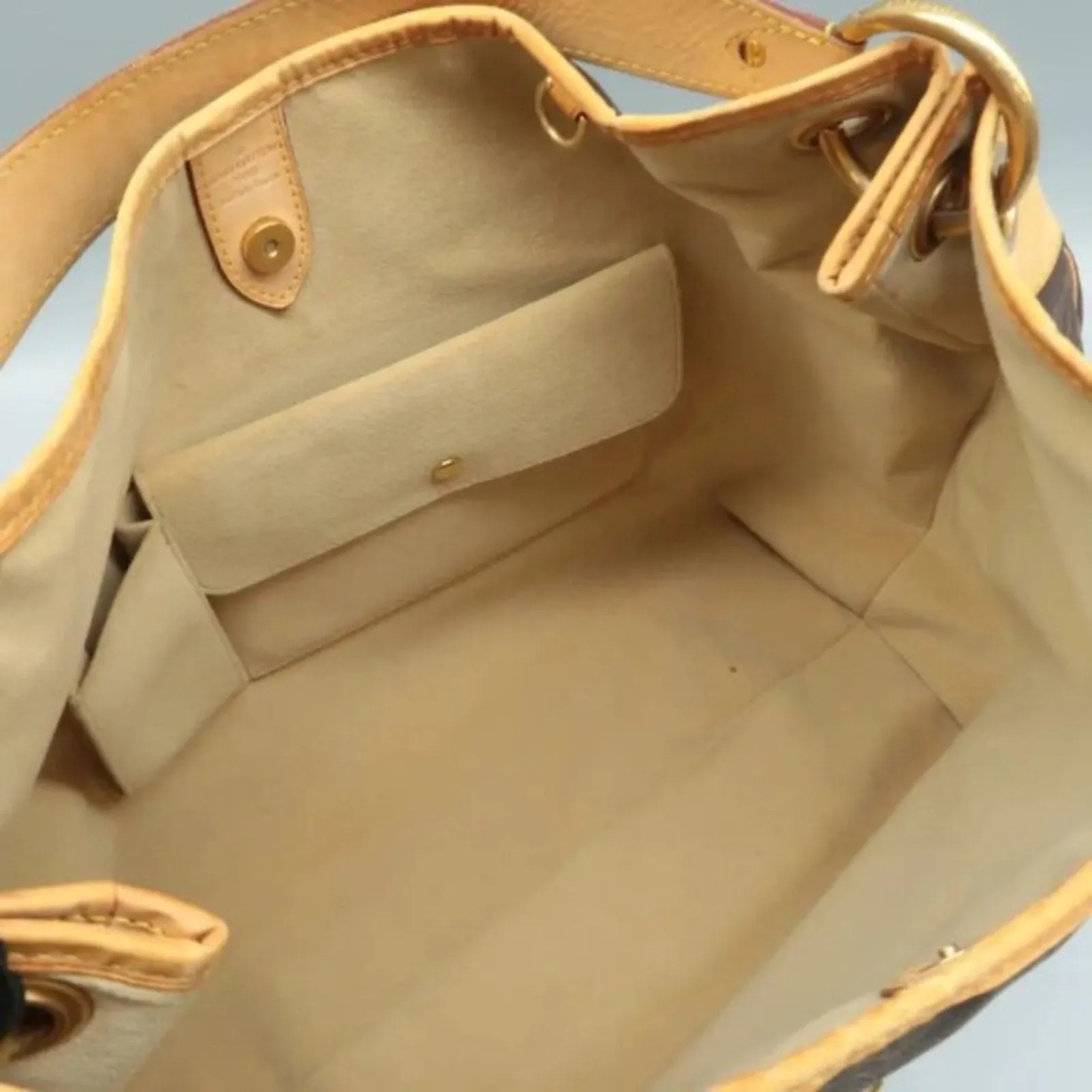 Louis Vuitton Galliera GM Brown Monogram Canvas Shoulder Bag