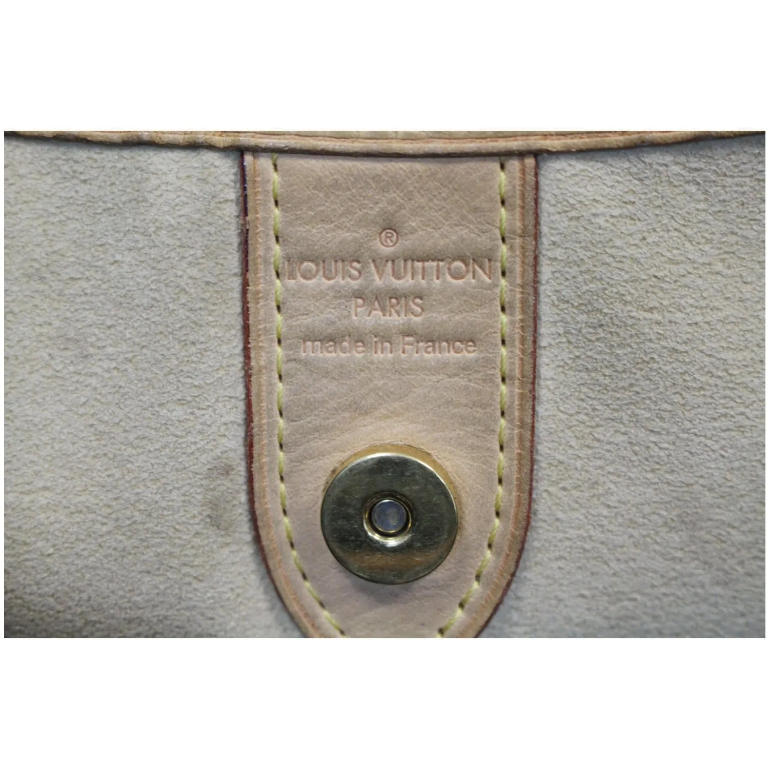LOUIS VUITTON Galliera GM Monogram Canvas Shoulder Bag Brown