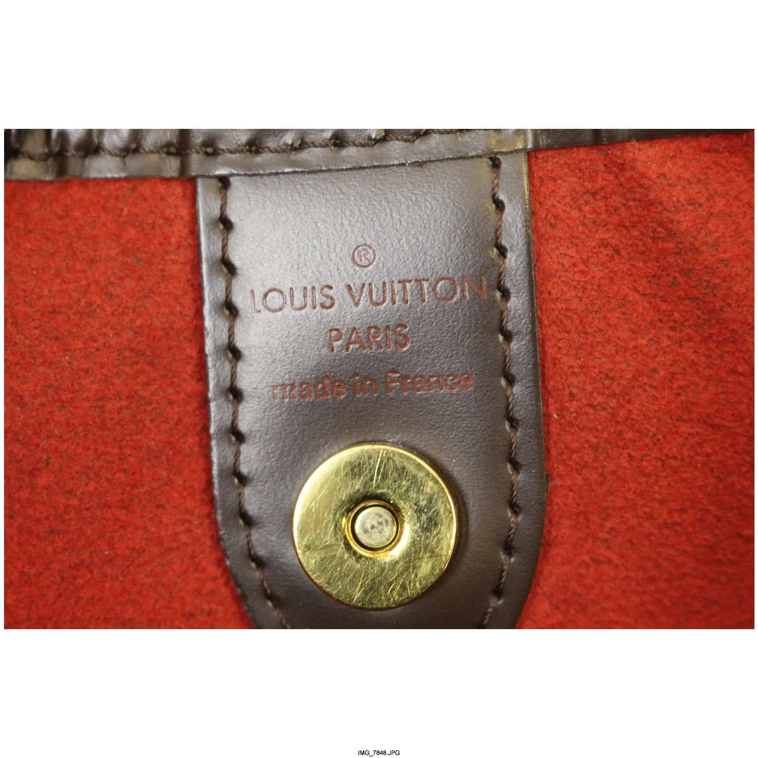 LOUIS VUITTON Galliera PM Damier Ebene Shoulder Bag