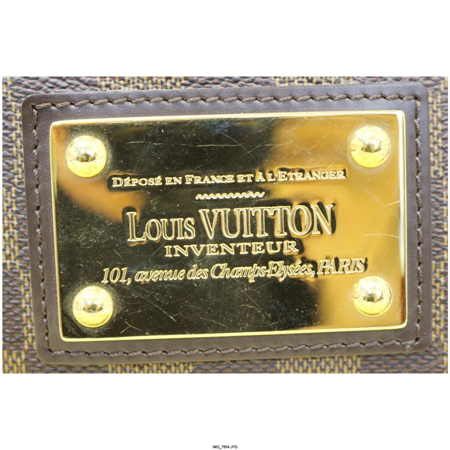 LOUIS VUITTON Galliera PM Damier Ebene Shoulder Bag