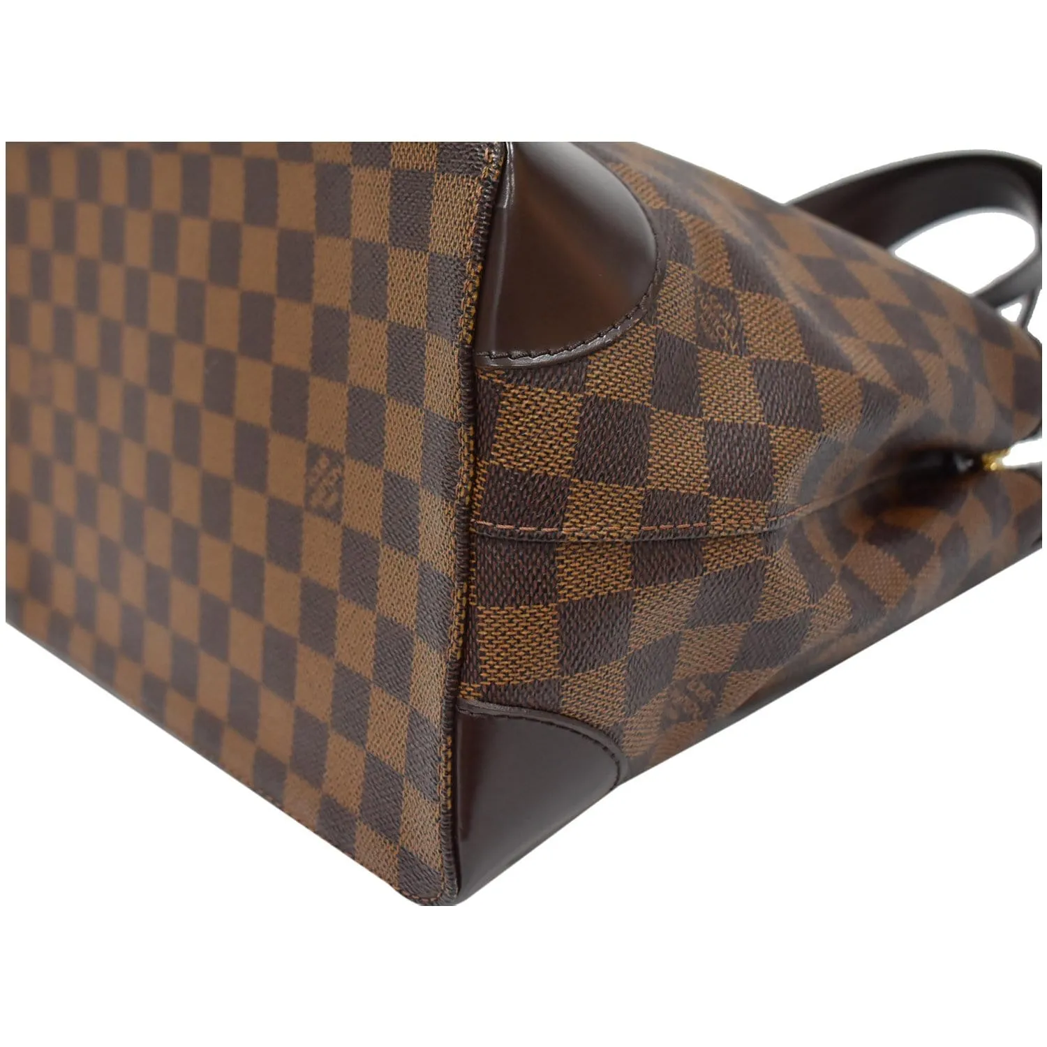 LOUIS VUITTON Hampstead PM Damier Ebene Shoulder Bag Brown