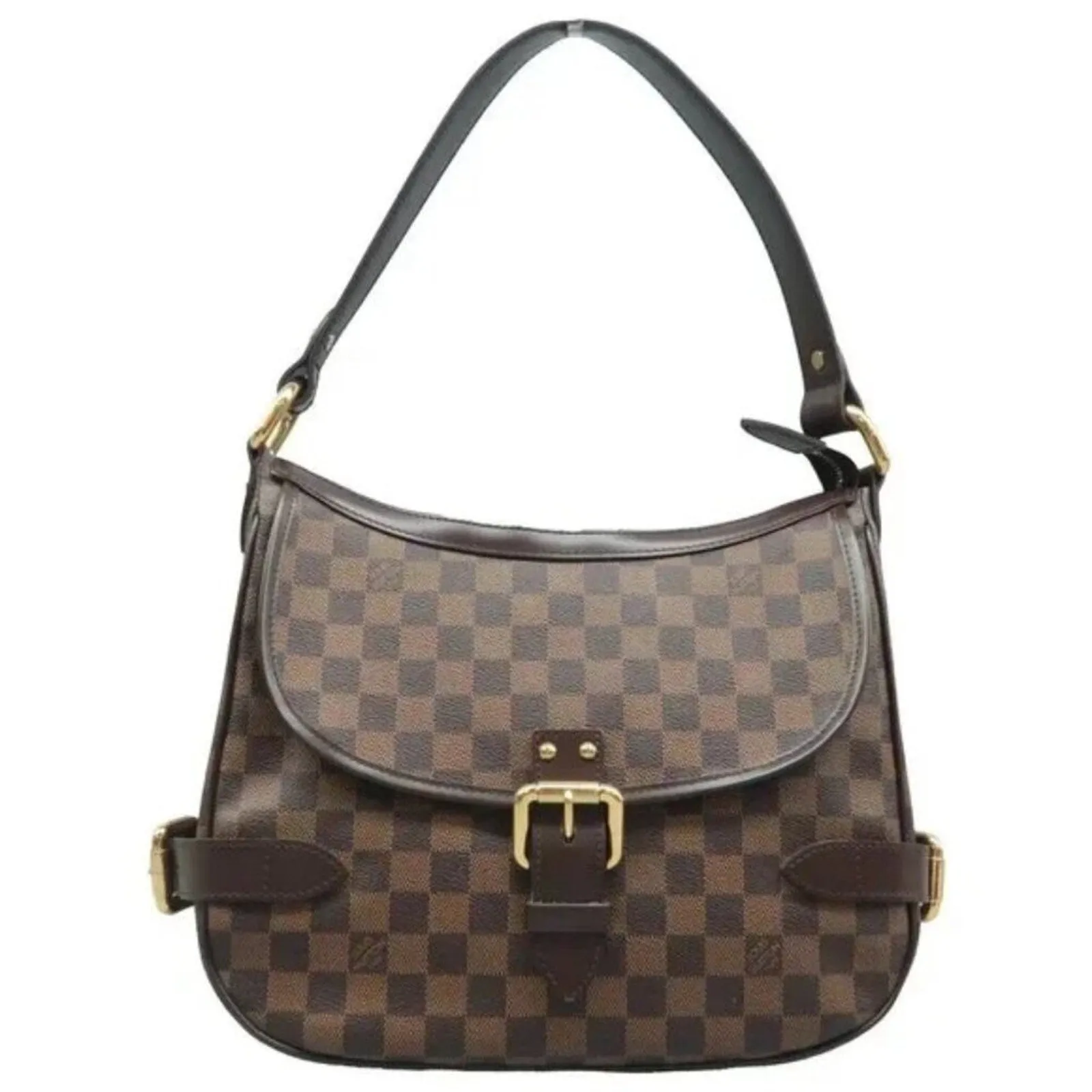 Louis Vuitton Highbury Brown Damier Ebene Canvas Shoulder Bag
