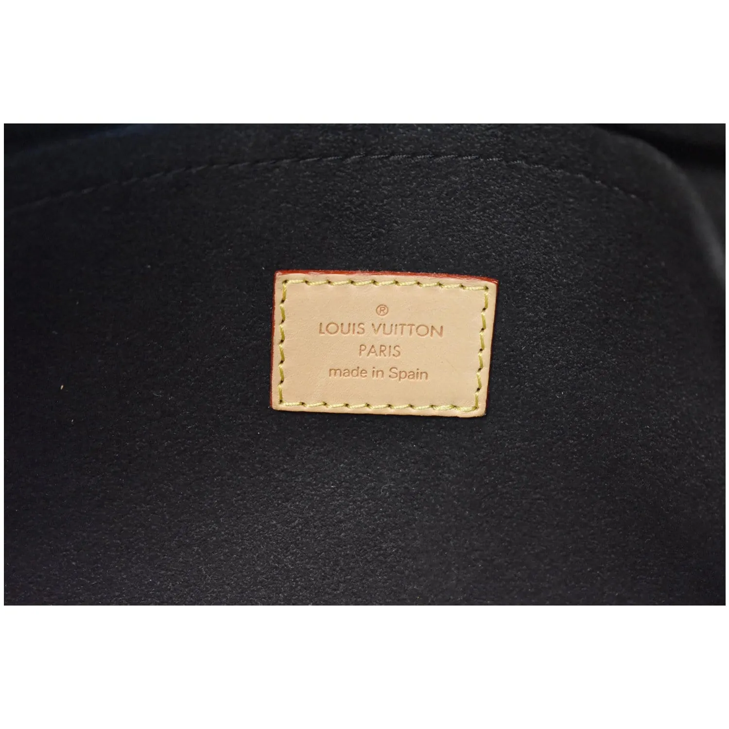 LOUIS VUITTON Irene Monogram Canvas Shoulder Bag Brown