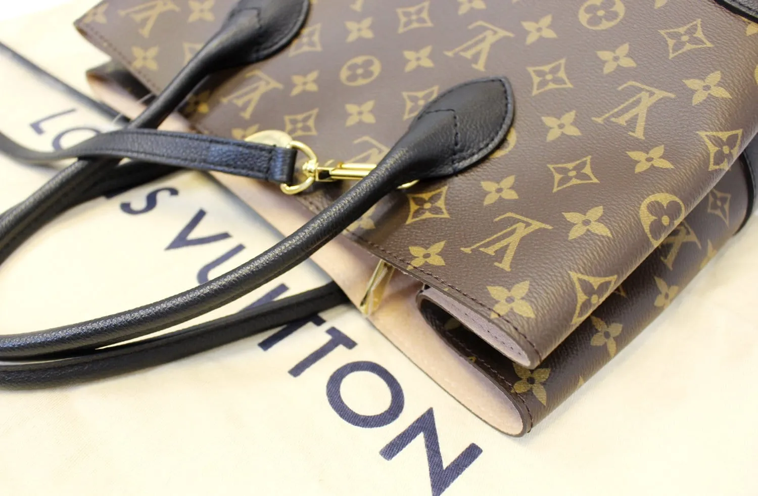 LOUIS VUITTON Monogram Canvas Flandrin Shoulder Handbag