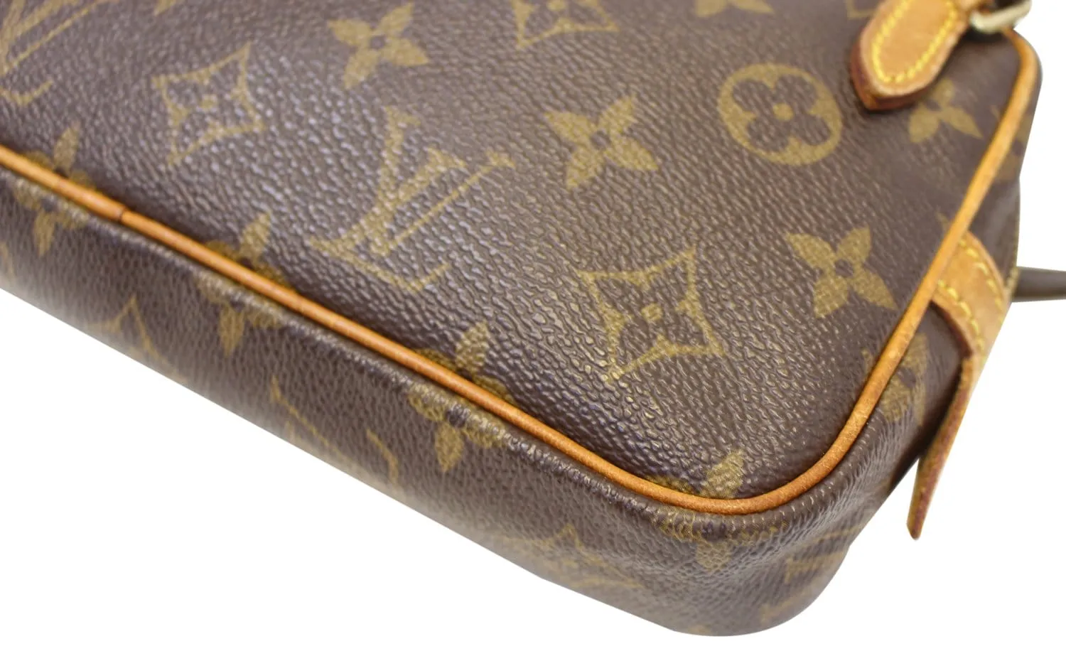 LOUIS VUITTON Monogram Canvas Pochette Marly Bandouliere Crossbody Bag