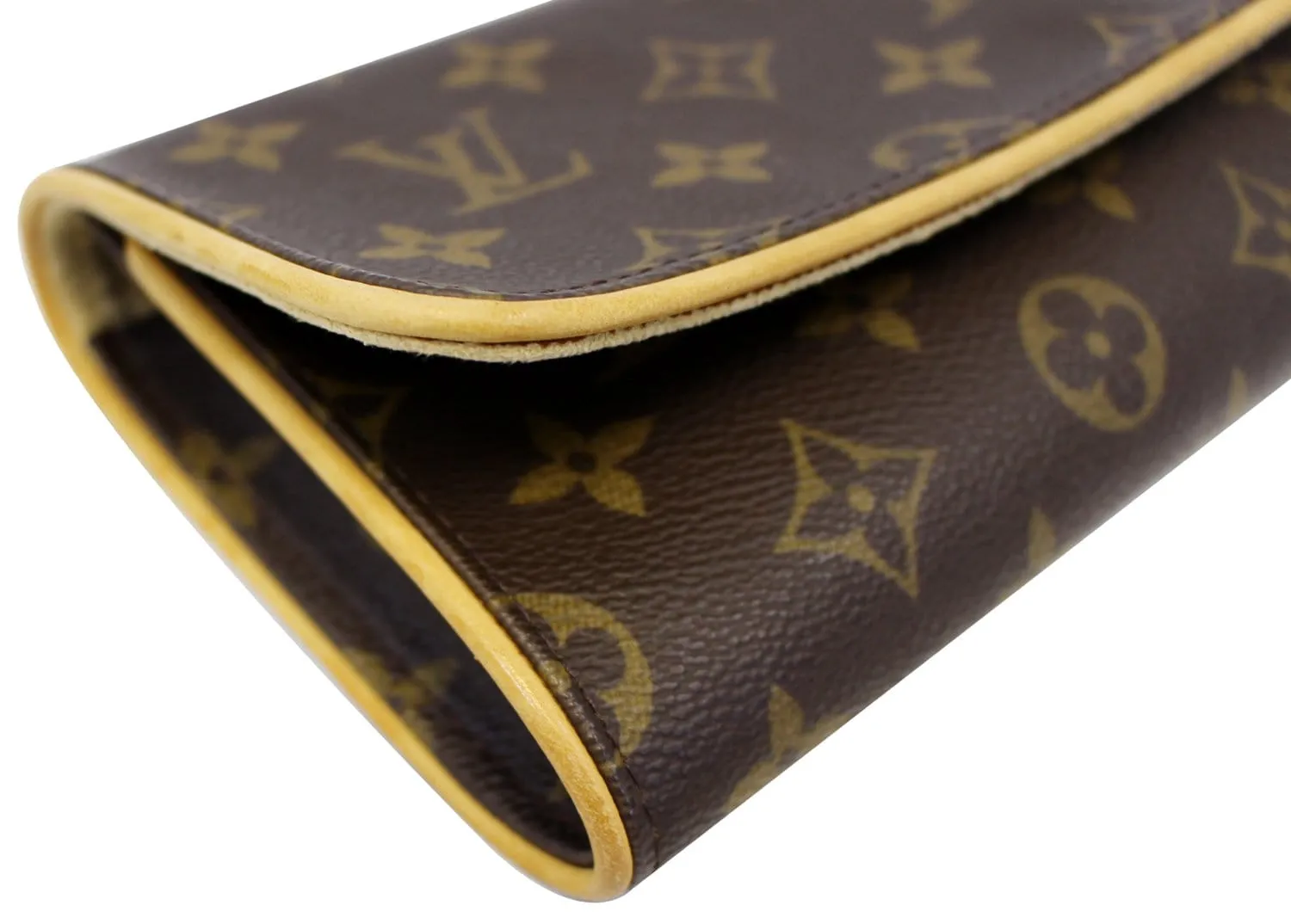 LOUIS VUITTON Monogram Canvas Pochette Twin GM Shoulder Bag