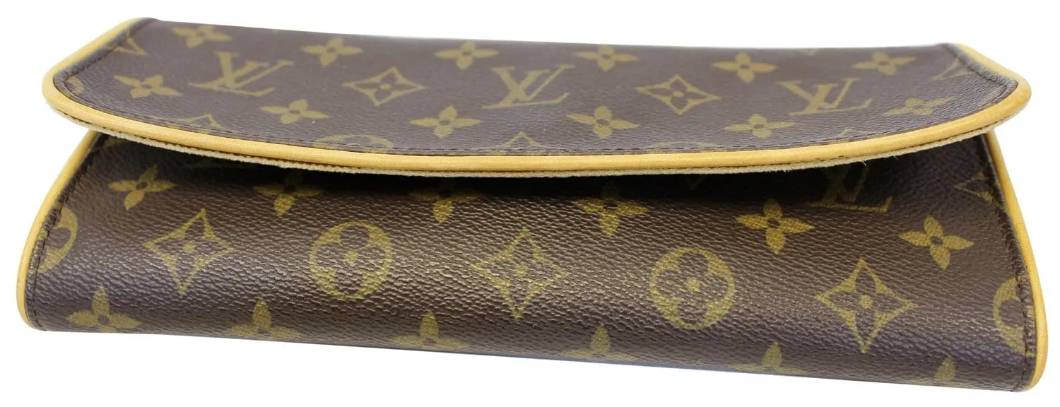 LOUIS VUITTON Monogram Canvas Pochette Twin GM Shoulder Bag