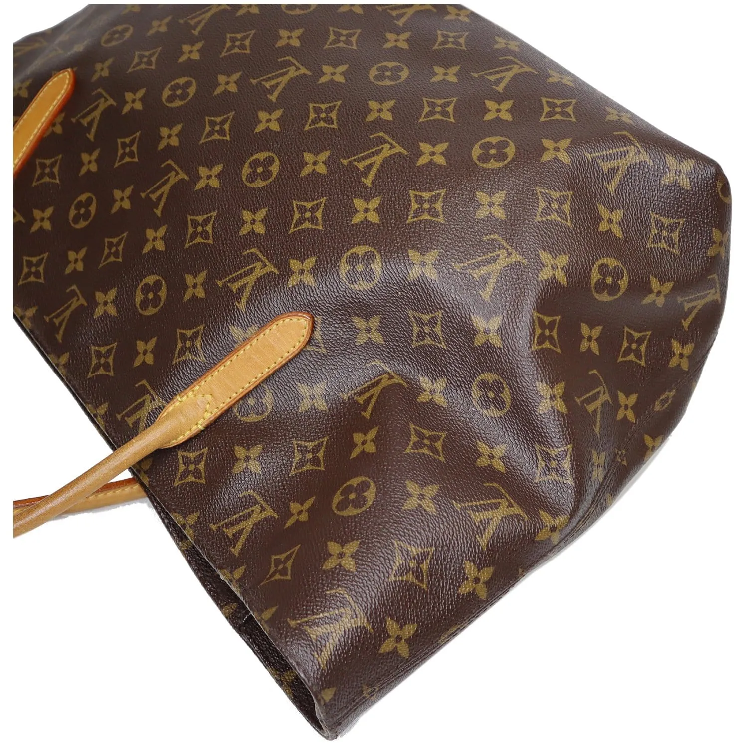 LOUIS VUITTON Monogram Canvas Raspail MM Shoulder Bag Brown