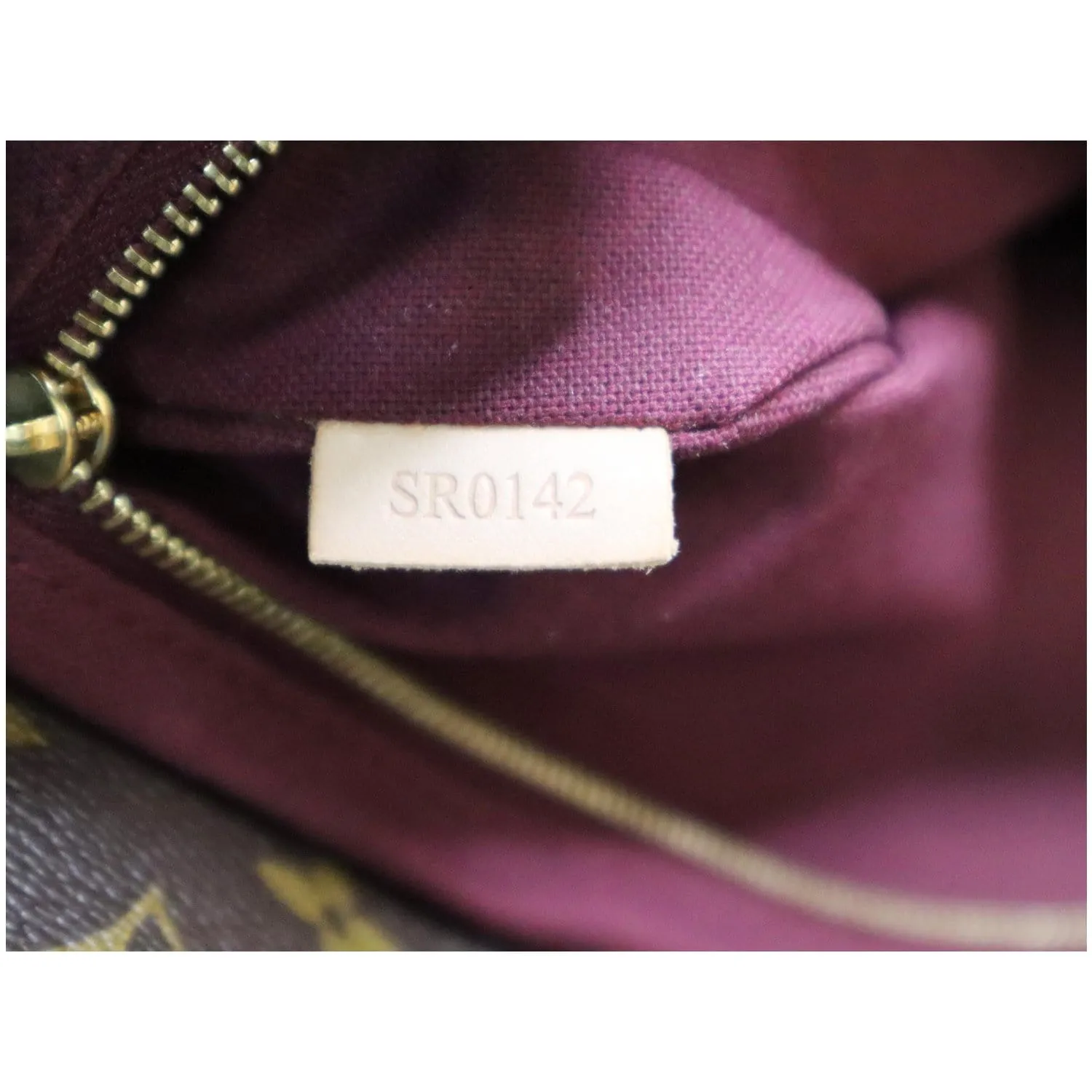 LOUIS VUITTON Monogram Canvas Raspail MM Shoulder Bag Brown