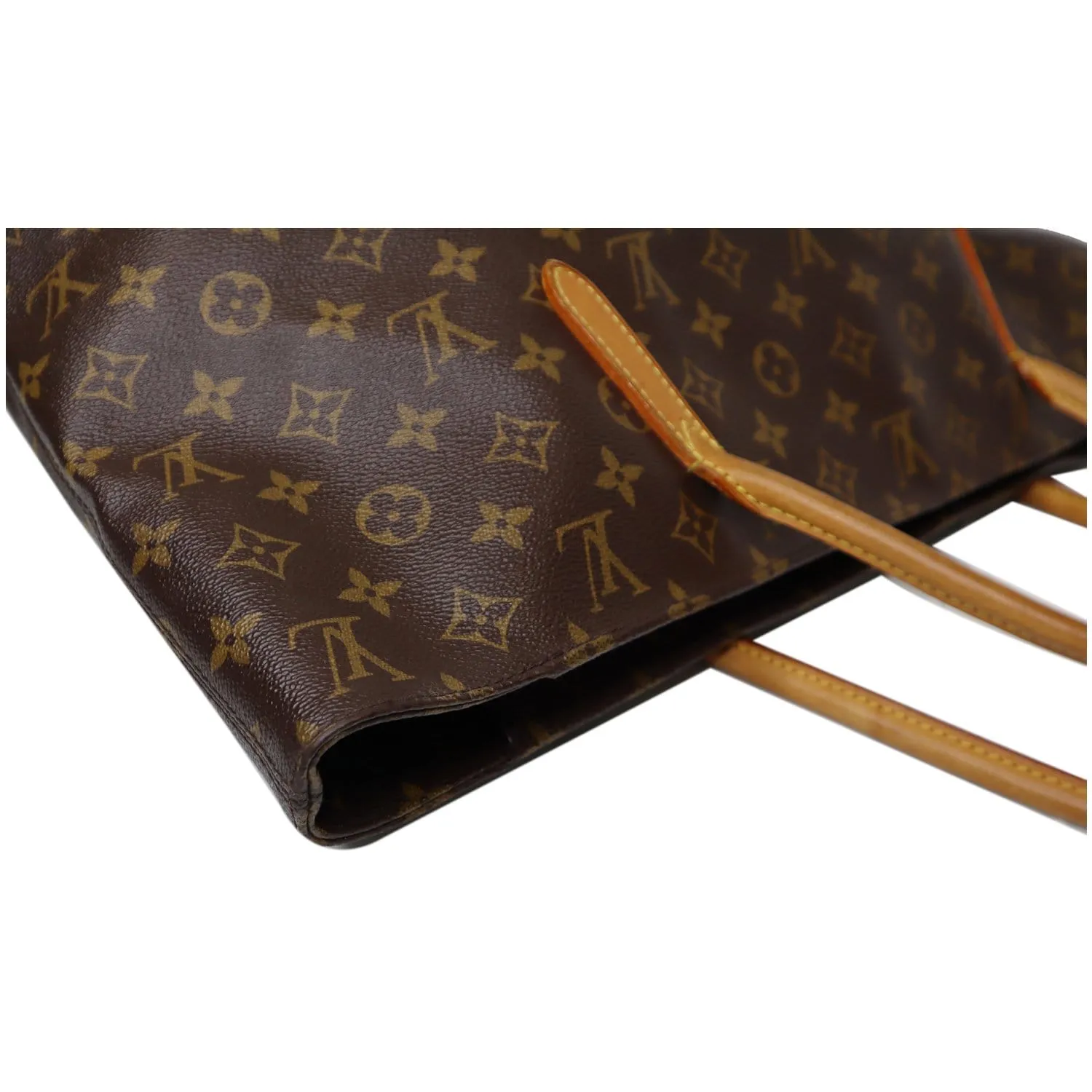LOUIS VUITTON Monogram Canvas Raspail MM Shoulder Bag Brown