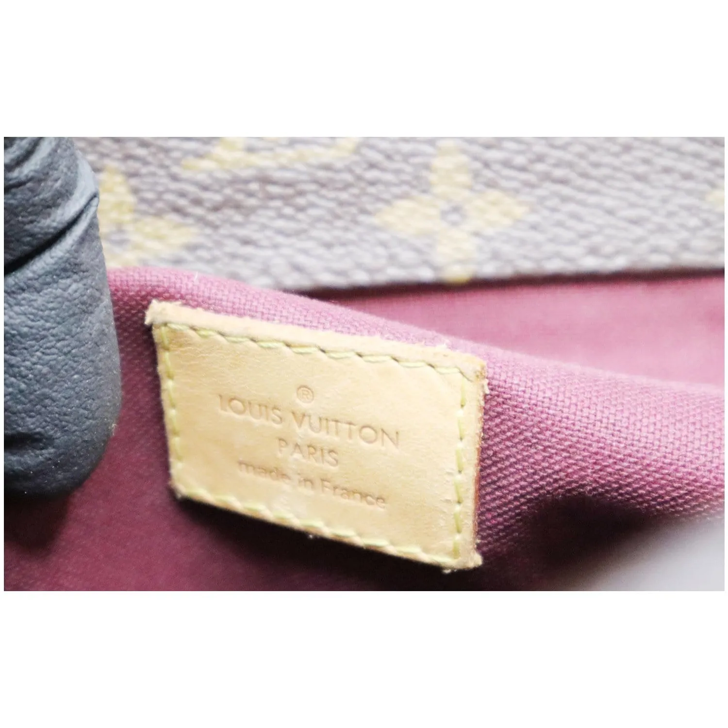 LOUIS VUITTON Monogram Canvas Raspail MM Shoulder Bag Brown