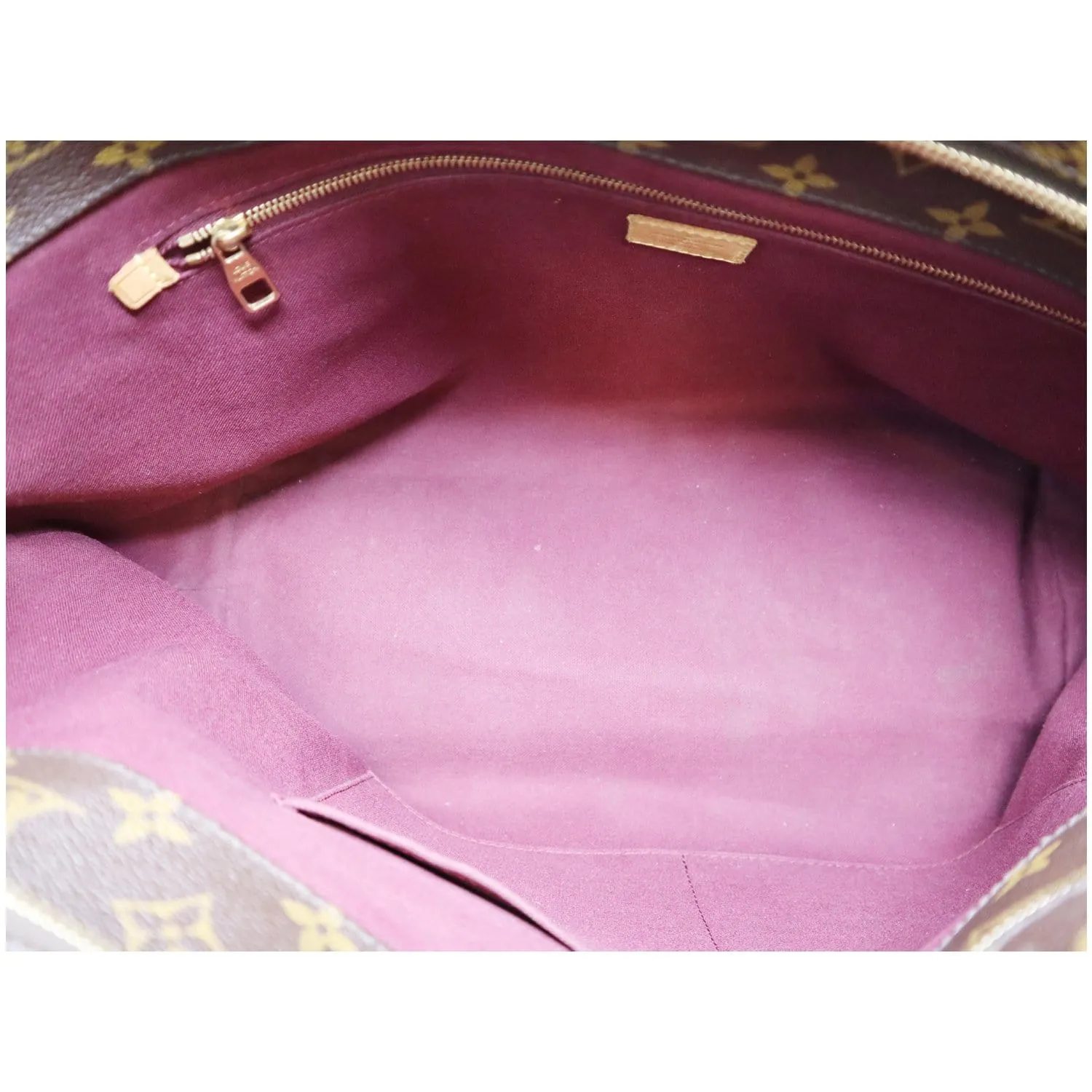 LOUIS VUITTON Monogram Canvas Raspail MM Shoulder Bag Brown