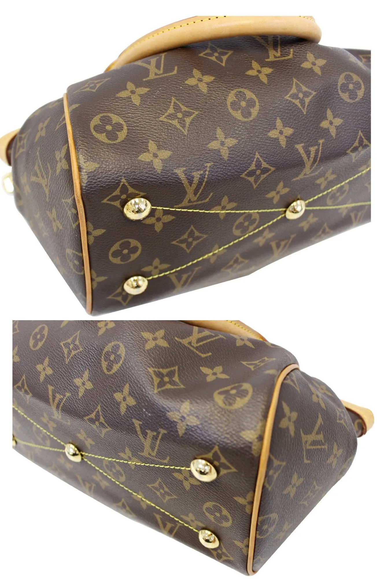 LOUIS VUITTON Monogram Canvas Tivoli PM Shoulder Handbag
