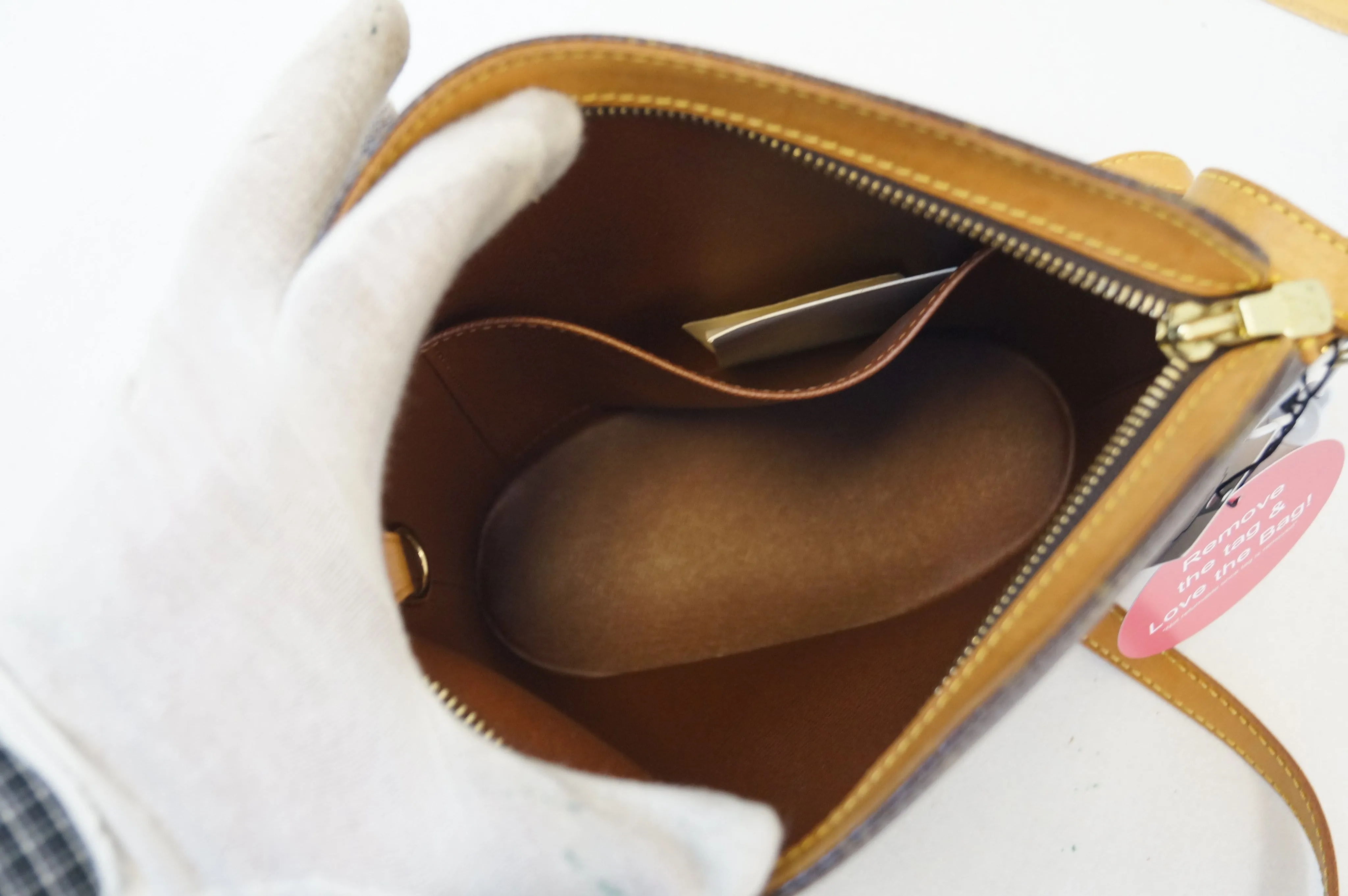 LOUIS VUITTON Monogram Drouot Shoulder Bag