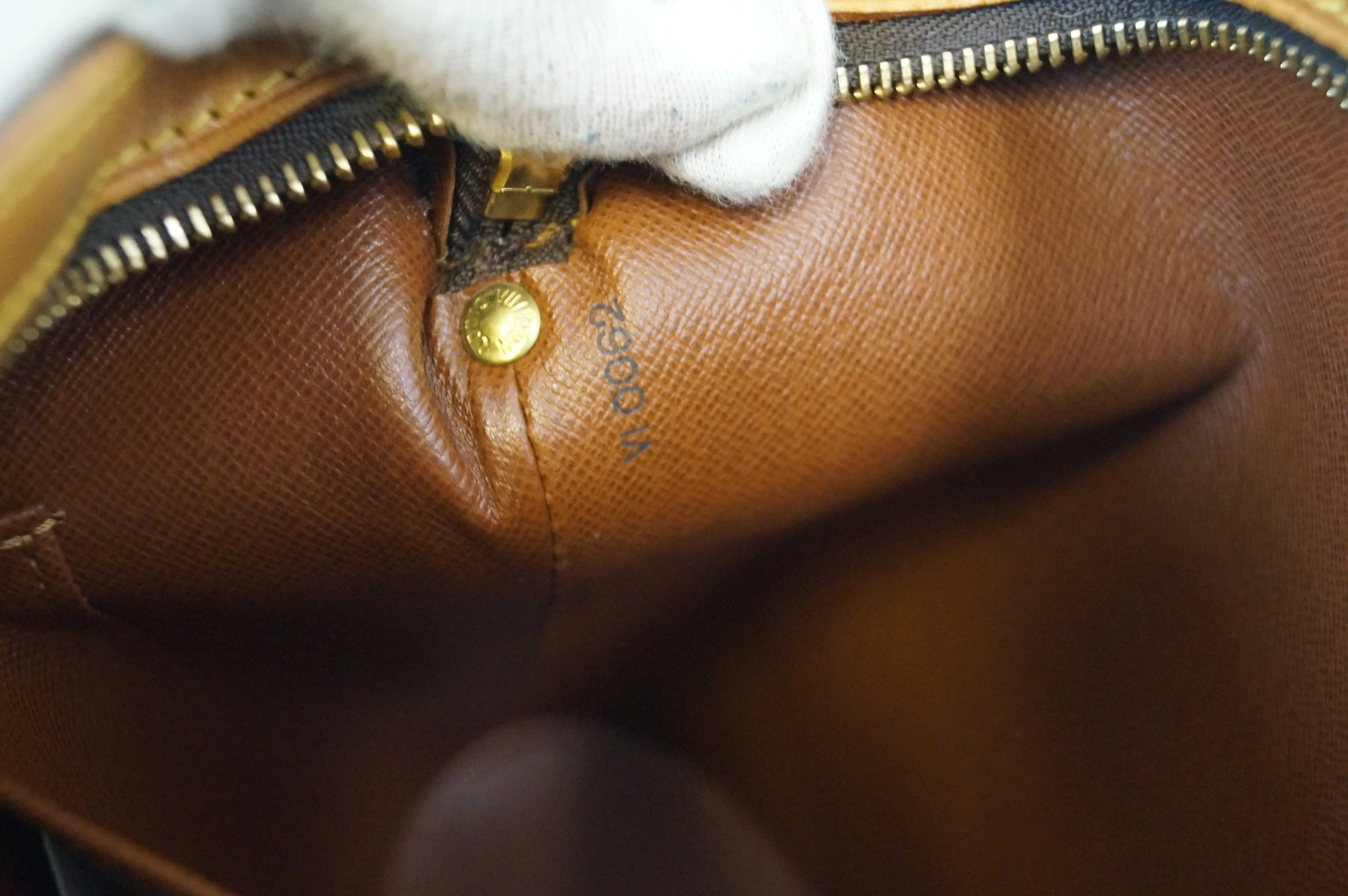 LOUIS VUITTON Monogram Drouot Shoulder Bag