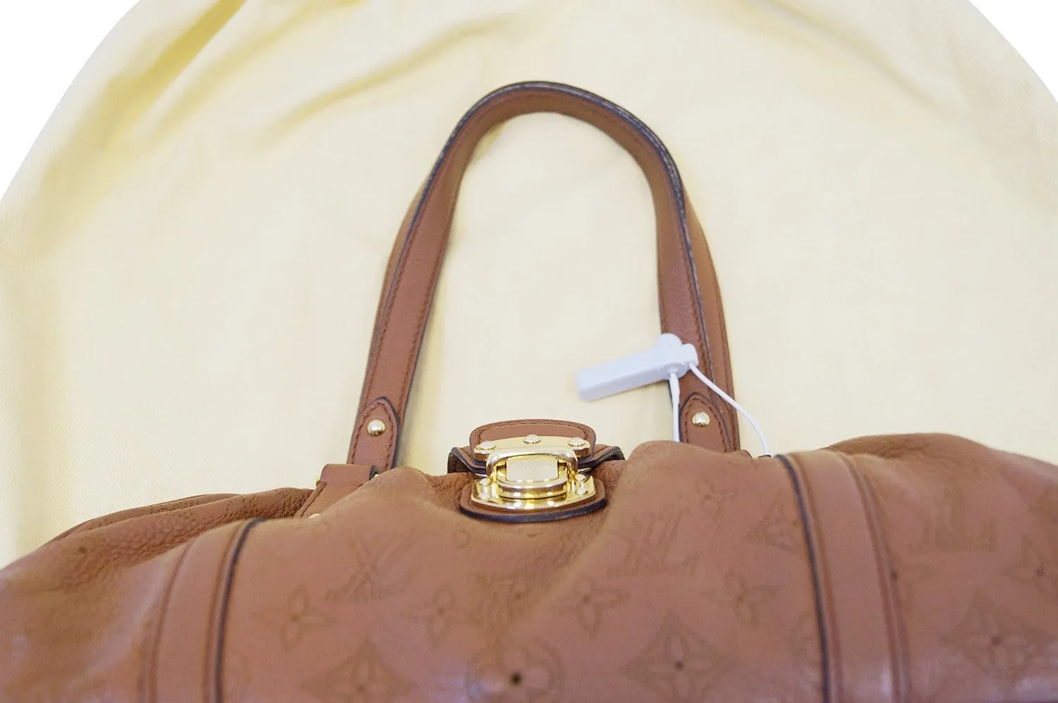 LOUIS VUITTON Monogram Mahina Lunar PM Shoulder Bag