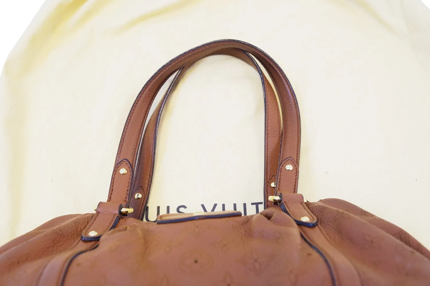 LOUIS VUITTON Monogram Mahina Lunar PM Shoulder Bag