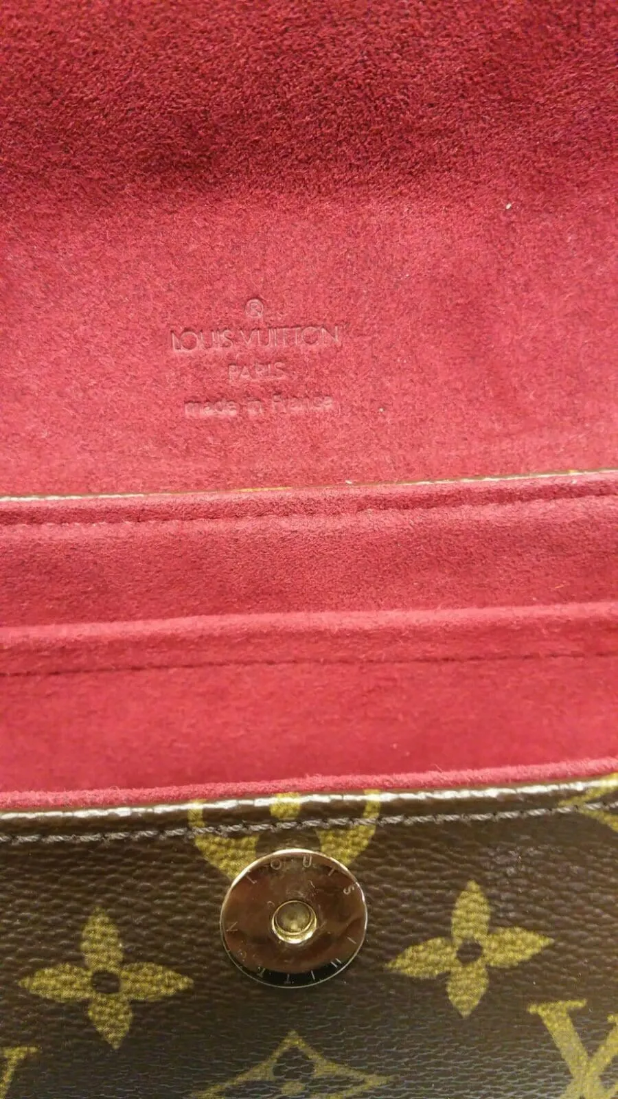LOUIS VUITTON Monogram Sonatine Shoulder Bag