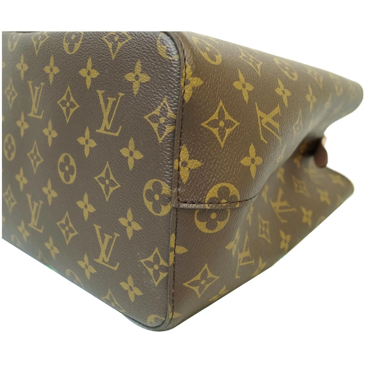 LOUIS VUITTON NeoNoe Monogram Canvas Shoulder Bag Rose Ballerine