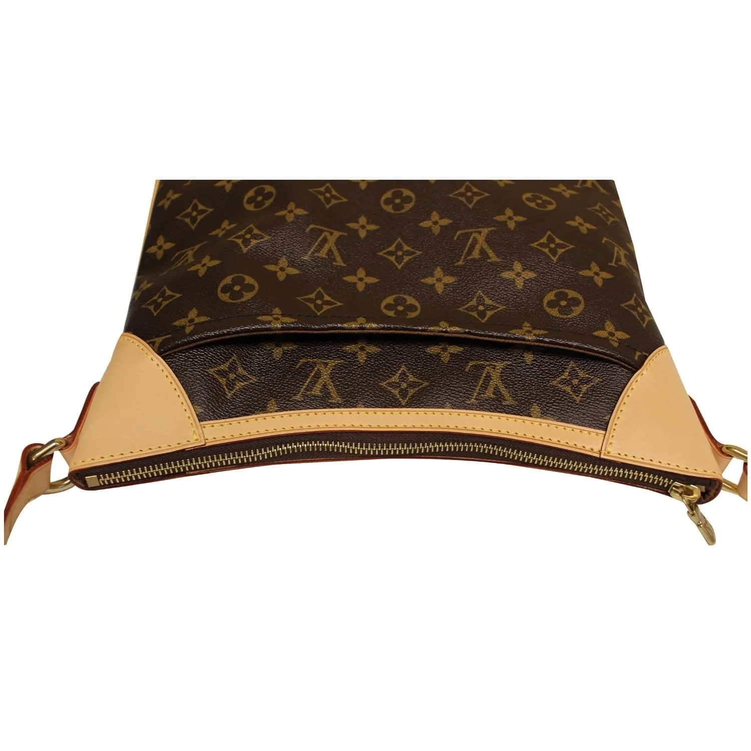 LOUIS VUITTON Odeon MM Monogram Canvas Shoulder Bag Brown