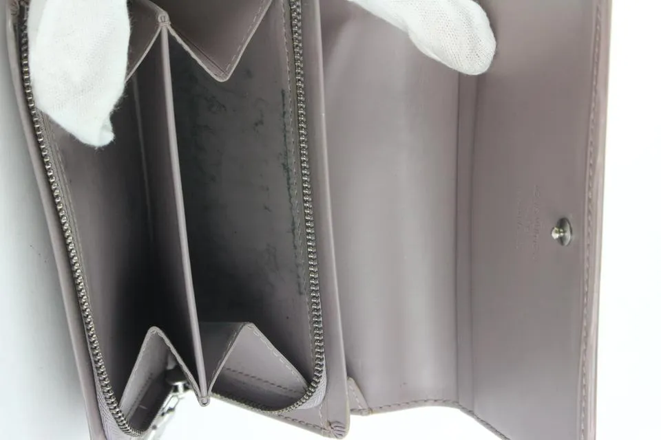Louis Vuitton Pepper Epi Leather Alexandra Wallet Snap Purse 789lvs42