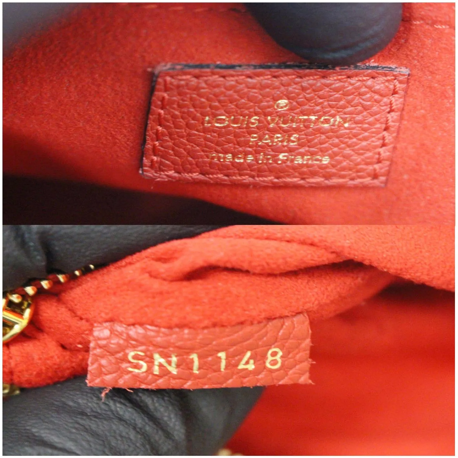 LOUIS VUITTON Saint Placide Monogram Canvas Shoulder Crossbody Bag Cerise