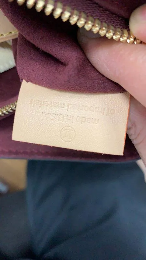 LOUIS VUITTON Soufflot BB Monogram Canvas Shoulder Bag Brown