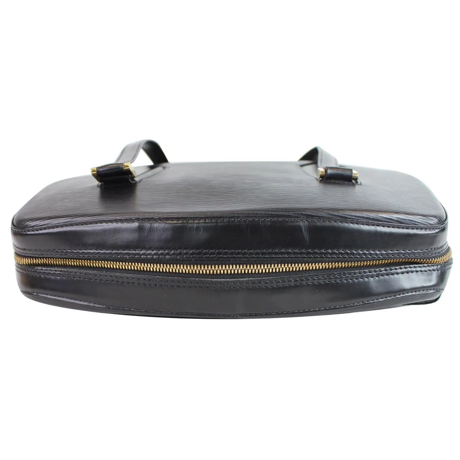 LOUIS VUITTON Voltaire Black Epi Leather Shoulder Bag Black