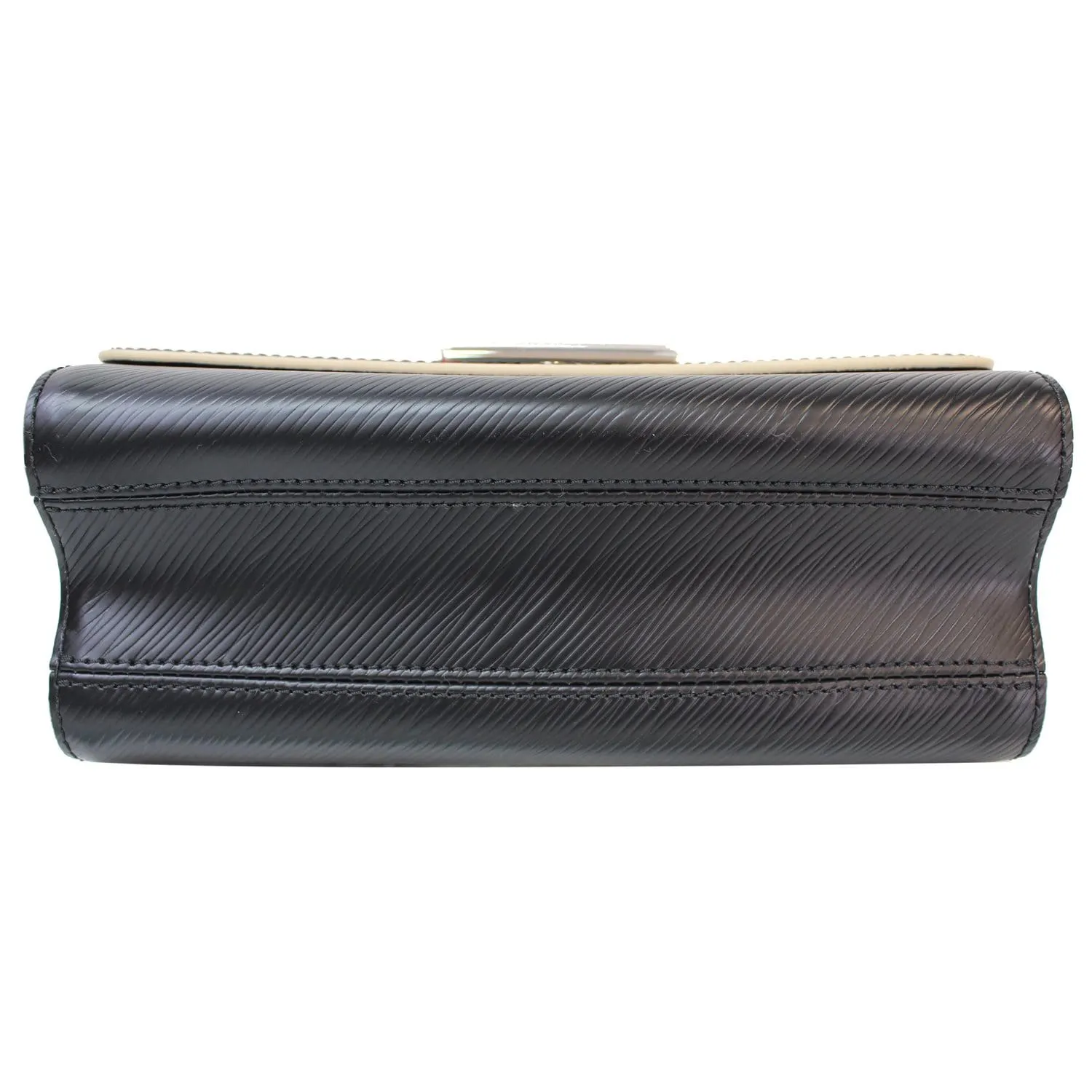 LOUIS VUITTON World Tour Twist MM Epi Leather Shoulder Bag Black