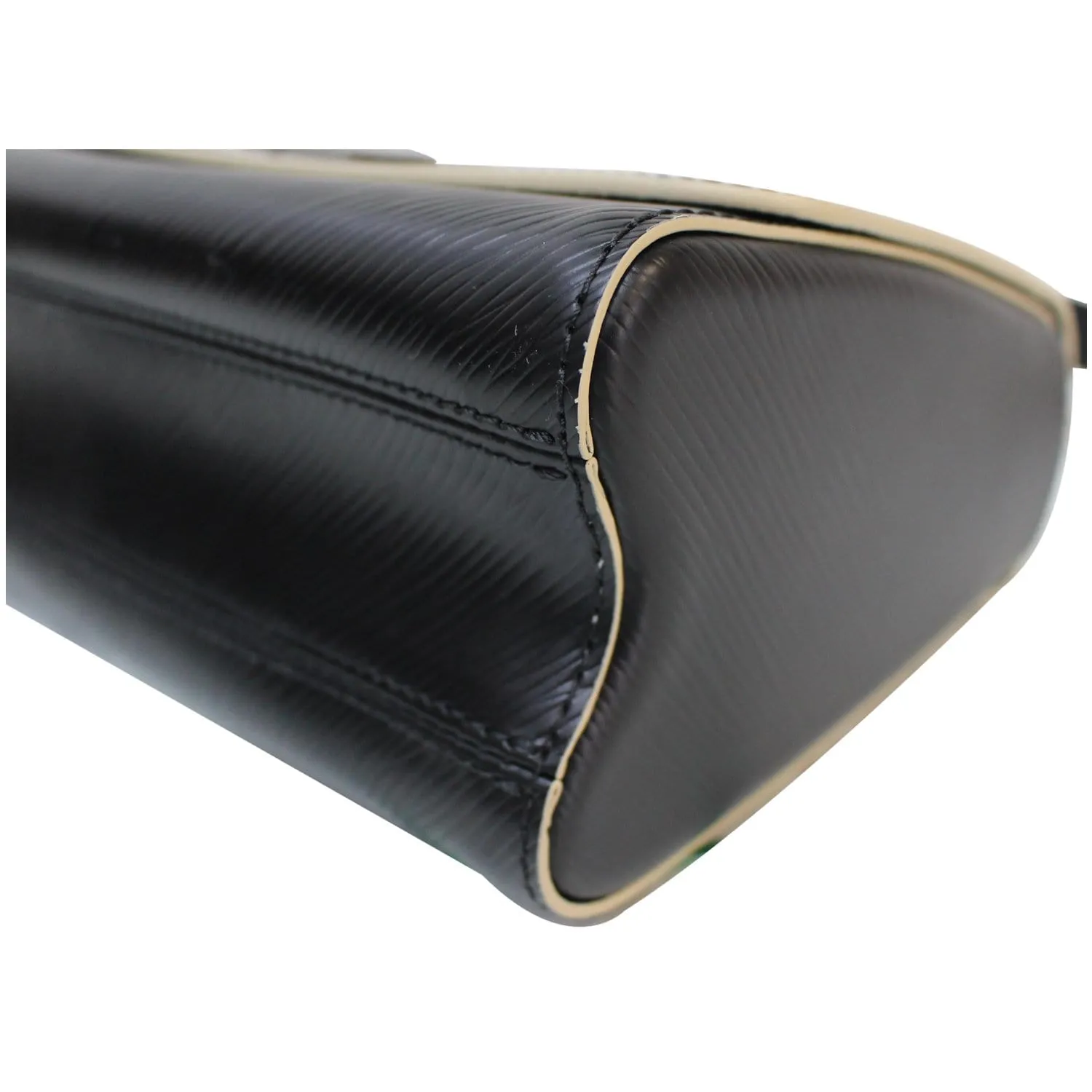 LOUIS VUITTON World Tour Twist MM Epi Leather Shoulder Bag Black