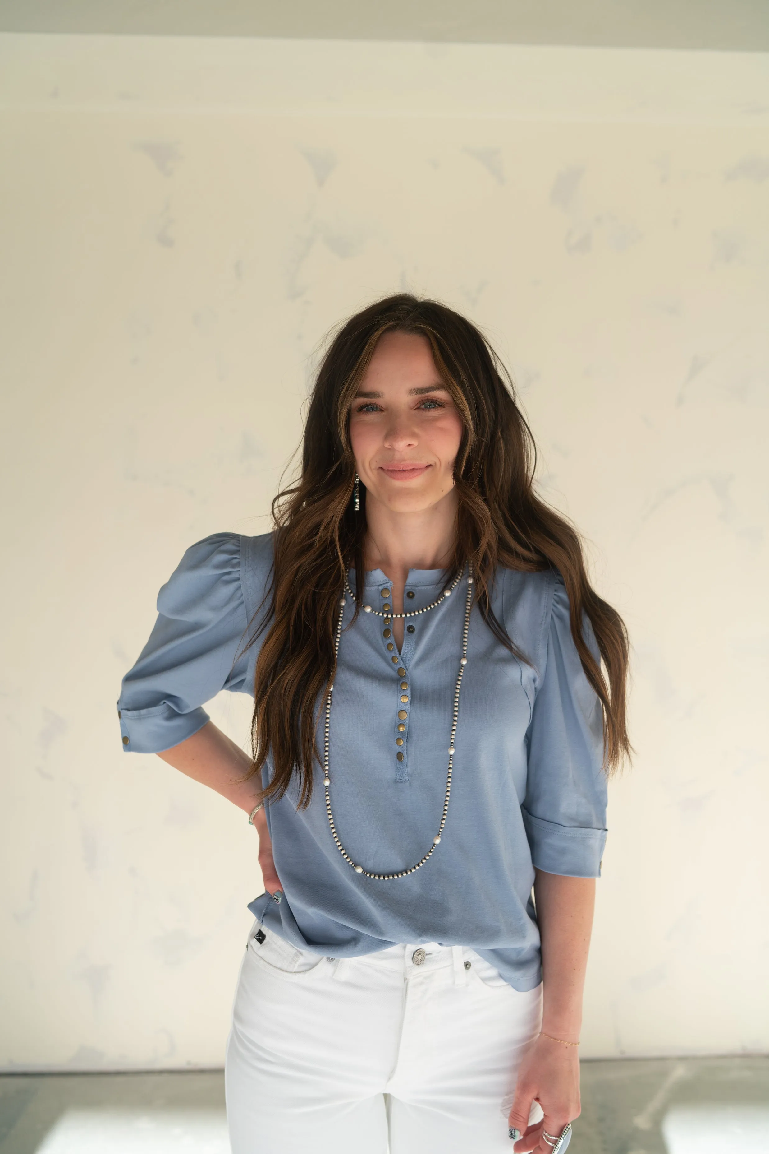 Louisa Top | Blue