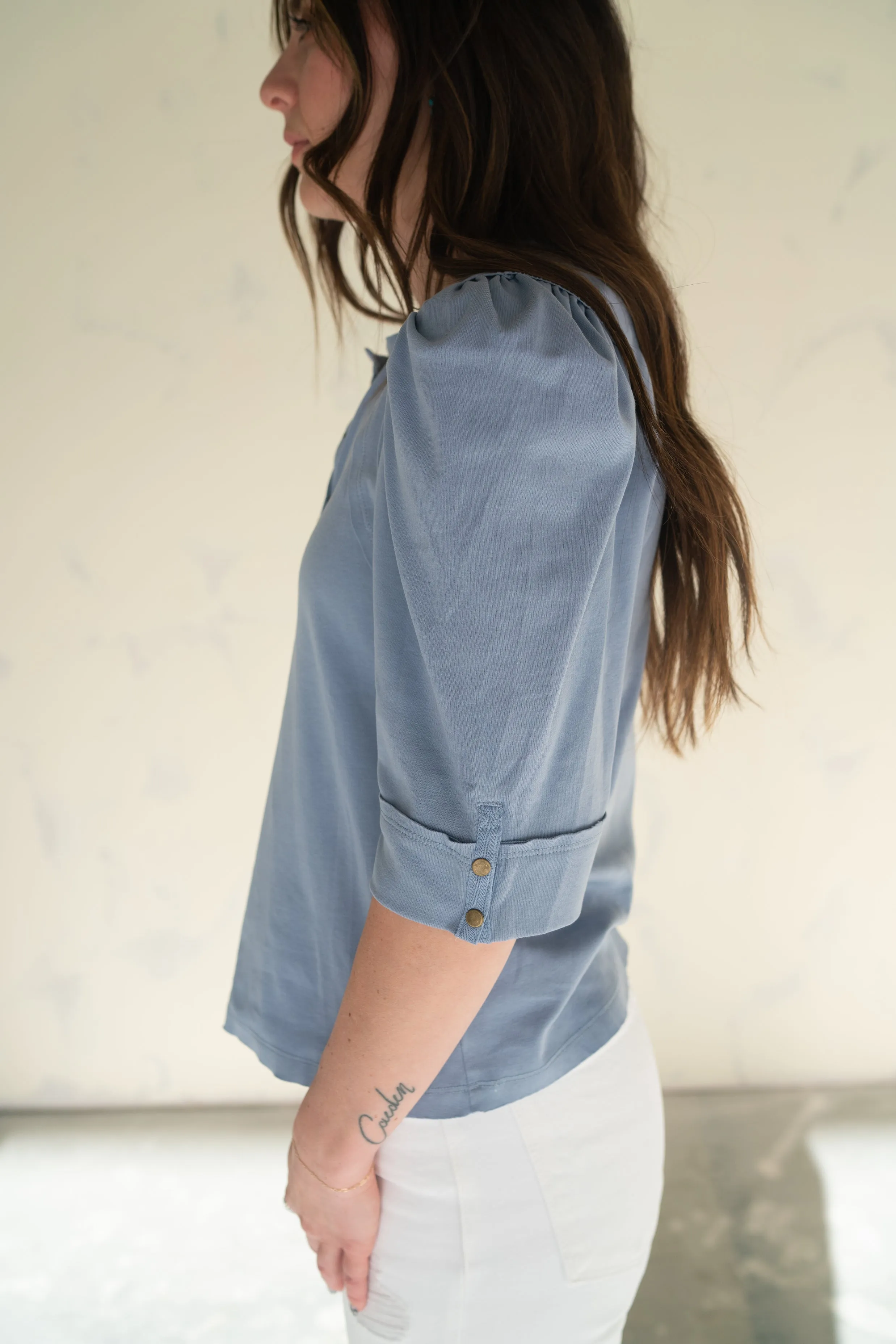 Louisa Top | Blue