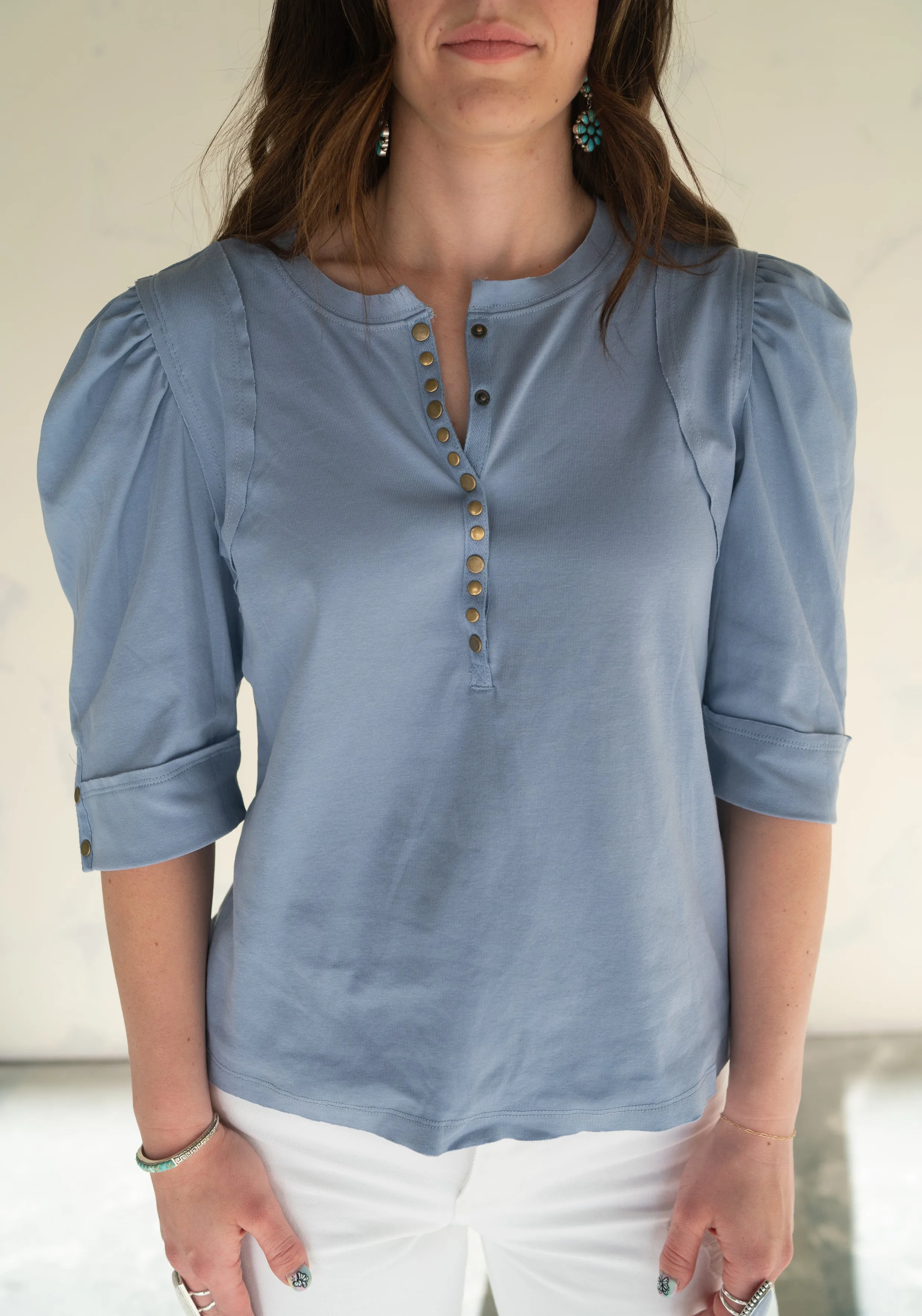 Louisa Top | Blue