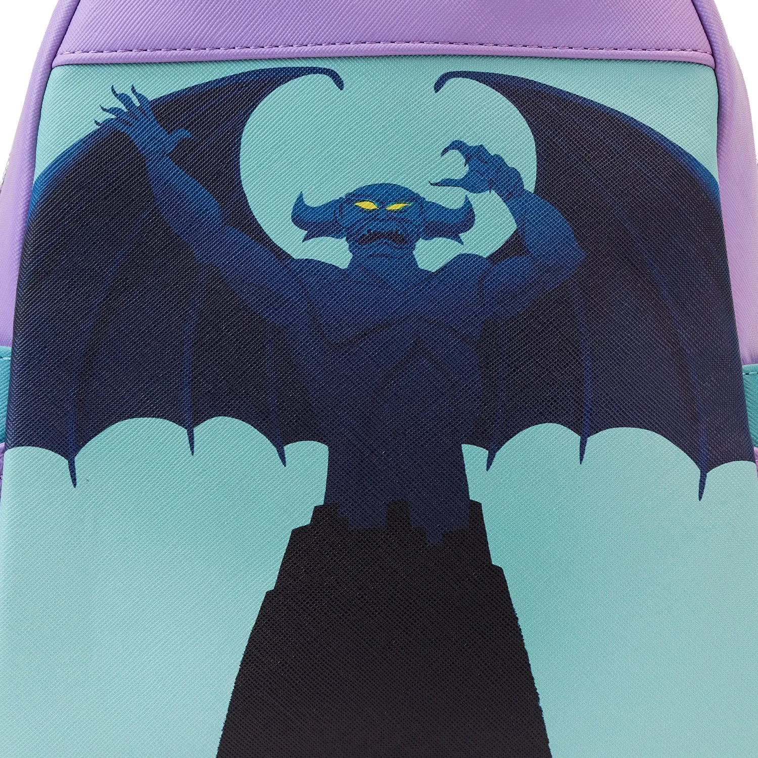 Loungefly Disney Villains Color Block Triple Pocket Mini Backpack