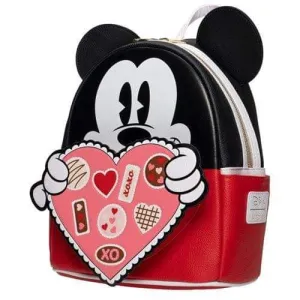 Loungelfy Mickey Mouse Chocolate Box Mini-Backpack