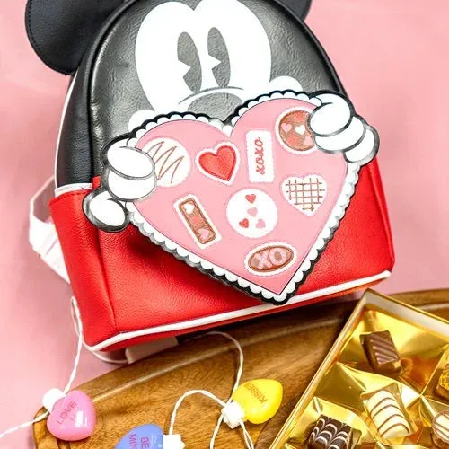 Loungelfy Mickey Mouse Chocolate Box Mini-Backpack
