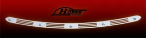 Louvered Windshield Trim