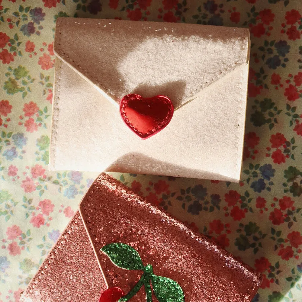 Love Letter Wallet - Glitzer-Geldbeutel aus PET