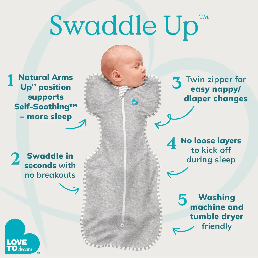 Love To Dream Swaddle Up Original 1 TOG (Dusty Pink)