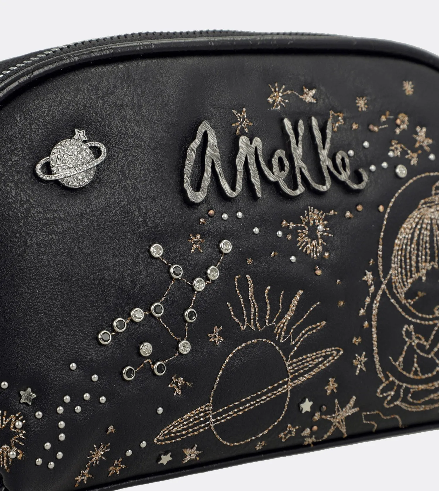 Lovely spirit wallet with a wrist strap