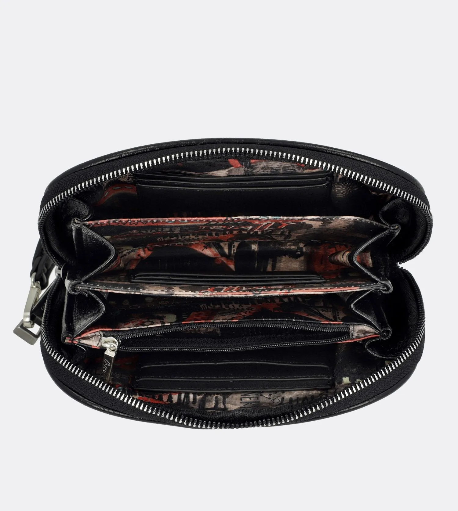 Lovely spirit wallet with a wrist strap