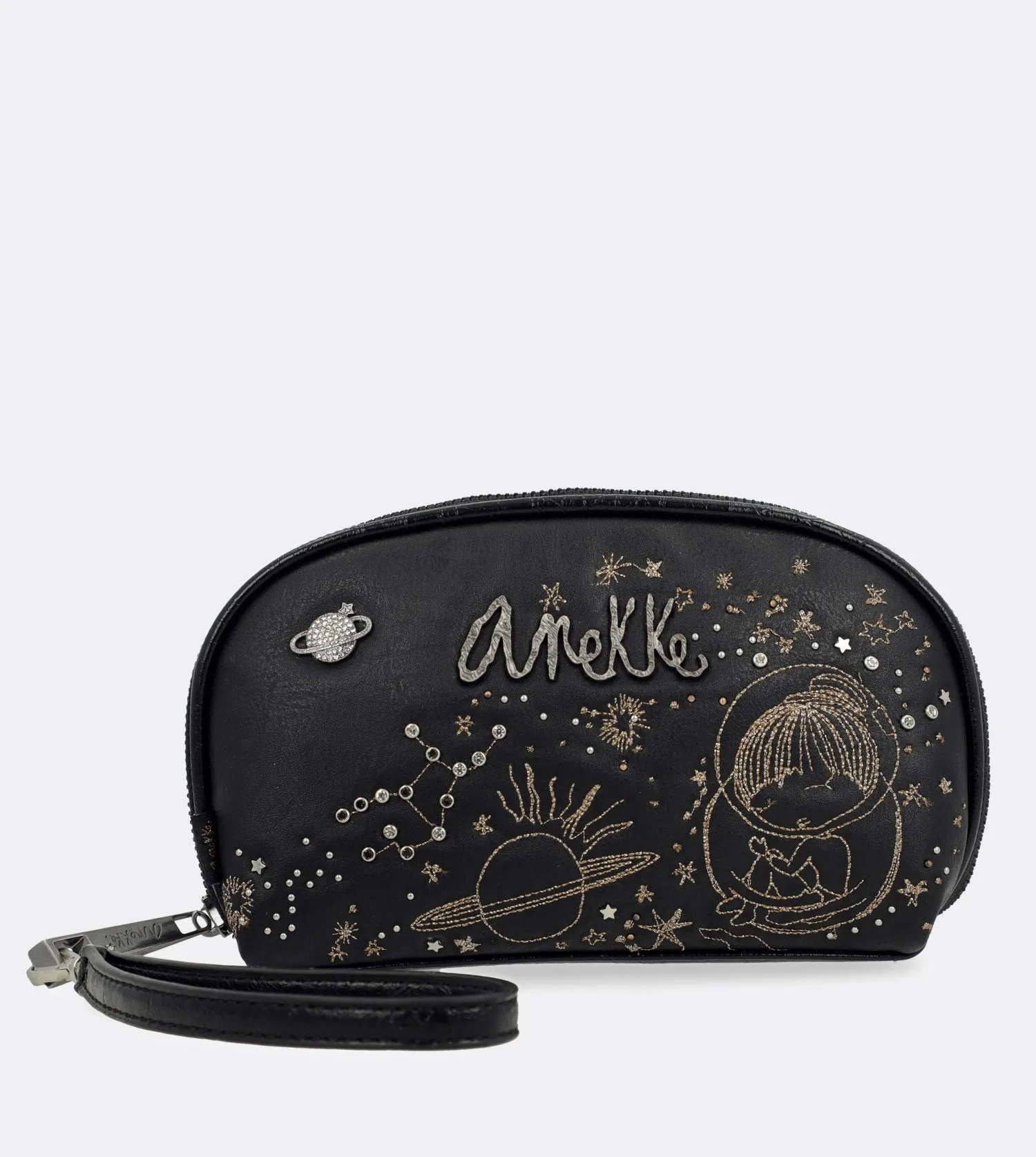 Lovely spirit wallet with a wrist strap