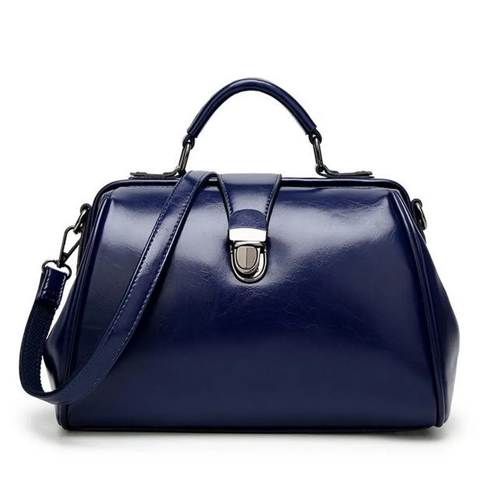 <bold>Top-Handle / Crossbody Bag  <br>Vegan-Leather