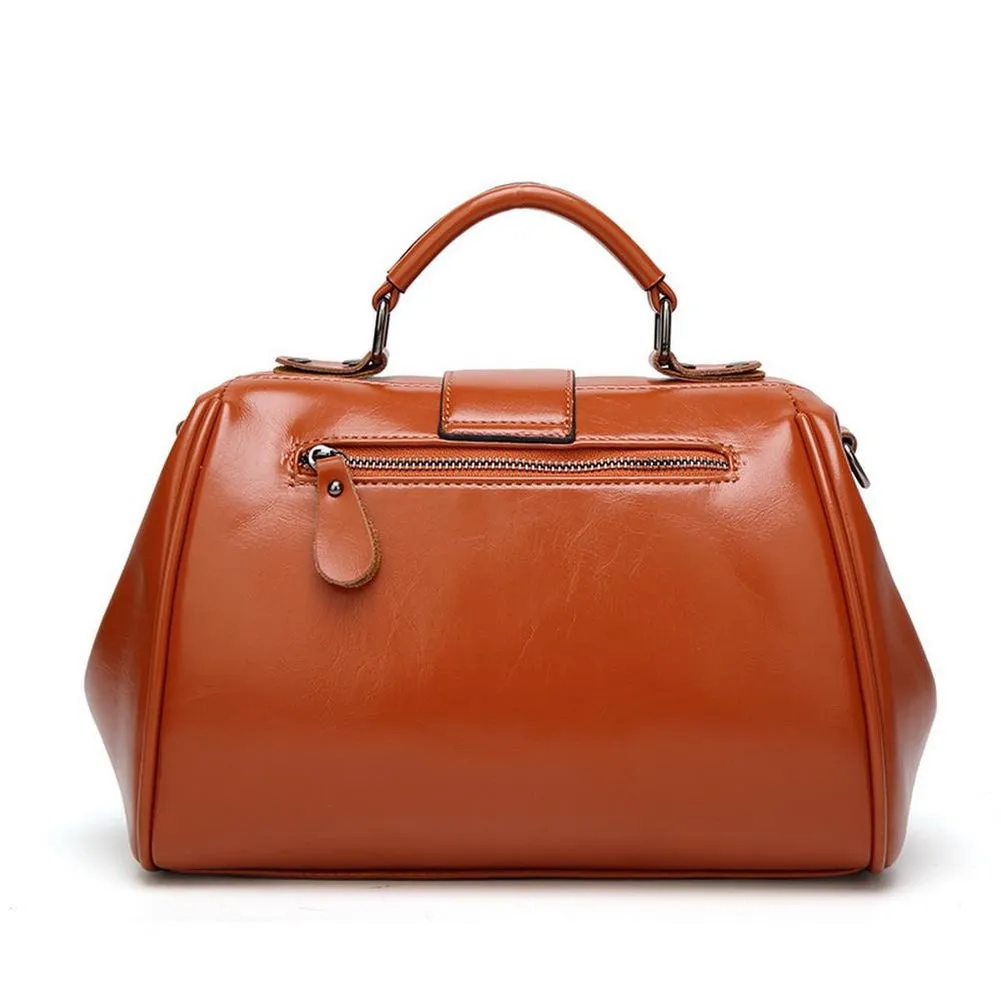<bold>Top-Handle / Crossbody Bag  <br>Vegan-Leather