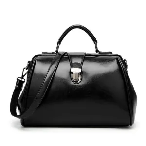 <bold>Top-Handle / Crossbody Bag  <br>Vegan-Leather