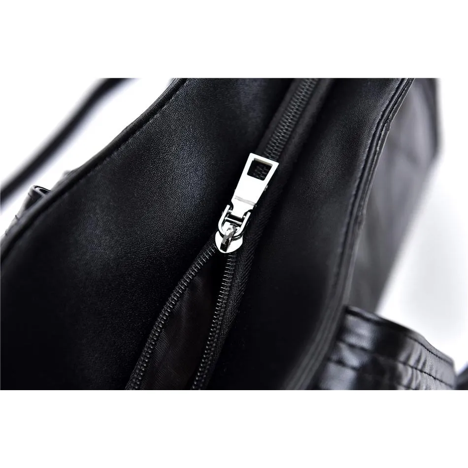 <bold>Tote / Crossbody Bag <br>Genuine-Leather