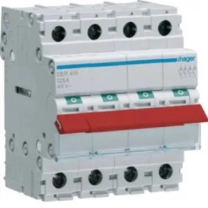 Main Switch Hager 4 Pole 63A