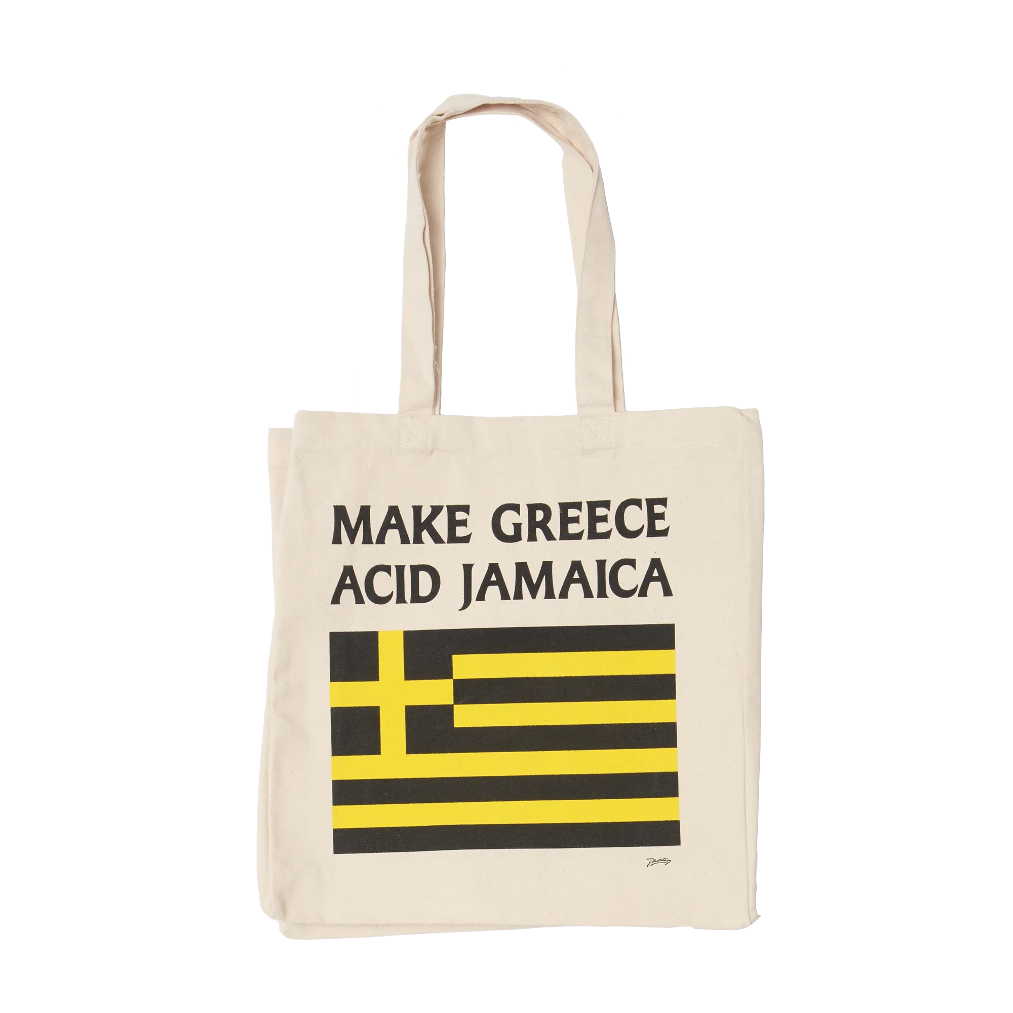 'Make Greece Acid Jamaica' Record Bag